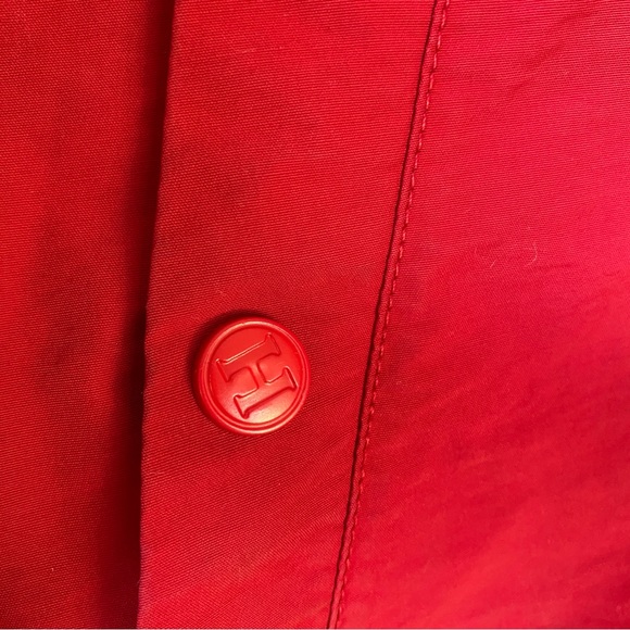 Vintage 1990s men’s Tommy Hilfiger Bomber Jacket Golf Crest 90s Colorblock XL - Picture 8 of 15